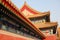 Architecture of forbidden city at beijing