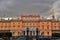 Architecture of historic city center of Saint-Petersburg, Russia. Mikhailovsky castle.