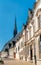 Architecture of the historic Hospices of Beaune, France