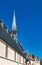 Architecture of the historic Hospices of Beaune, France