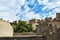 Architecture of the interior of the fortress Vila Vella Tossa d