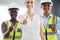 Architecture, leader and thumbs up to women in construction, architectural and yes to industrial success. Woman in