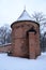 Architecture in Lithuania - the City defensive wall Malunininkas tower