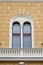 The architecture of Lviv. Window and columns