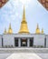 Architecture marble golden pagoda