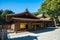 Architecture in Meiji-jingu shrine, Harajuku Tokyo Japan, Japanese traditional culture