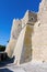 Architecture of the monastery of Saint John the Theologian in Patmos island, Dodecanese, Greece