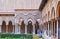 The architecture of Monreale Cloister