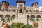 Architecture, monument building, house, casa de los navajas,neo-mudejar style in Torremolinos,Spain.