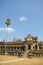 Architecture of old buddhist in Angkor Archeological park. Monument of Cambodia - Siem Reap. Popular movie scenery.