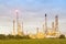 Architecture of Petrochemical oil refinery plant