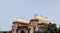 architecture of Ramnagar Fort on the banks of the ganges in Varanasi, India