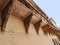 architecture of Ramnagar Fort on the banks of the ganges in Varanasi, India