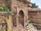 architecture of Ramnagar Fort on the banks of the ganges in Varanasi, India