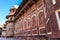 Architecture of Red Fort in Agra, India