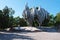 Architecture of Sibelius Monument  in Helsinki, Finland