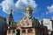 Architecture, sky, Russia, Simbol, dome, Moscow, church, orthodox church