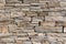 Architecture textures, detailed view of masonry stone wall texture, typical and traditional shale stone material, used on