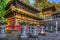 Architecture of Toshogu Shrine temple in Nikko