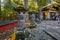 Architecture of Toshogu Shrine temple in Nikko