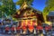 Architecture of Toshogu Shrine temple in Nikko