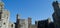 Architecture and walls of Caernarfon castle