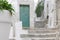 Architecture of the white town of Ostuni, Italy, Europe