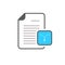 Archive document extension file format zip zipper icon