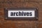 Archives tag - file cabinet label