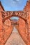 Archway between Amer and Jaigarh Fort in Jaipur - Rajasthan, India