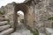 Archway at Antonine Thermae, Tunis, Tunisia