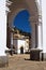 Archway at Basilica of Copacabana, Bolivia