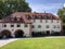 Archway Building or Torbogengebaude or Torbogengbaeude, Flower Island Mainau on the Lake Constance or Die Blumeninsel