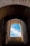 Archway inside Colosseum, Rome, Italy