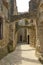 Archway in medieval alley
