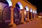 Archway at night, Muscat