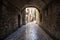 Archway in an old French town