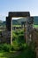 Archway at the Roman Ruins of Volubilis in Morocco