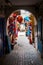 Archway in the souks of Essaouira