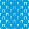 Archway villain pattern vector seamless blue