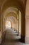 Archways in Prague city