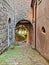 Arcidosso, Grosseto, Tuscany, Italy: old alley and underpass in