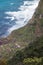 Arco De SÃ£o Jorge on north coast Madeira seen from Miradouro Beira da Quinta, Madeira,