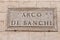 Arco dei Banchi in Rome