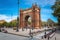 Arco del Triunfo Barcelona Triumph Arch, Spain - May 14, 2018.