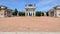 The Arco della Pace monument in Milan, Italy