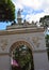 Arco Romano in the Villa Borghese Park in Rome, Italy