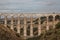 Arcos del Sitio aqueduct for water supply in Tepotzotlan