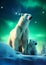 Arctic Adventures: A Stunning Encounter with Radiant Polar Bears