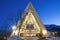 Arctic cathedral in Tromso, Northern, Norway